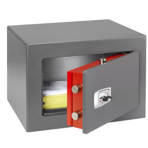 Coffre-fort ignifuge - 12L- Serrure à clé -Classe S2 -DPK/4 TECHNOMAX