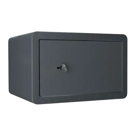 Coffre-fort -12L- Serrure à clé -HES0010N1 Hartmann