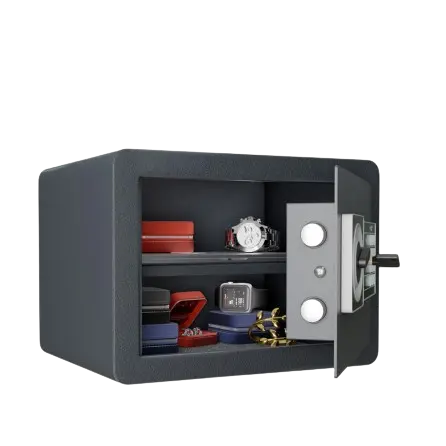 Coffre-fort -18L- Serrure électronique -HES0015N4 Hartmann