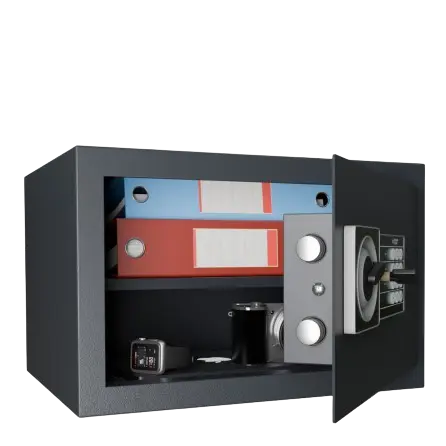 Coffre-fort -34L- Serrure électronique -HES0030N4 Hartmann