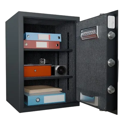 Coffre-fort -91L- Serrure électronique -HES0090N4 Hartmann