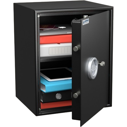 Coffre-fort -60L- Serrure à clé -ClasseS1 -HT0060N1/S1 Hartmann