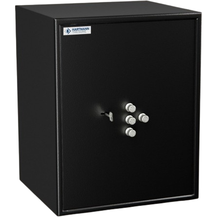 Coffre-fort -60L- Serrure à clé et combinaison -HT0060N2 Hartmann