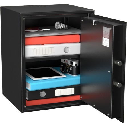 Coffre-fort -60L- Serrure électronique -ClasseS1 -HT0060N4 Hartmann