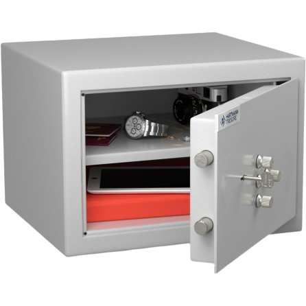 Coffre-fort -18L- Anti feu- Serrure à clé avec combinaison -MB0030G2 Hartmann