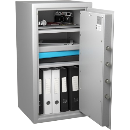 Coffre-fort -76L- Anti feu- Serrure à clé avec combinaison -MB0080G2 Hartmann