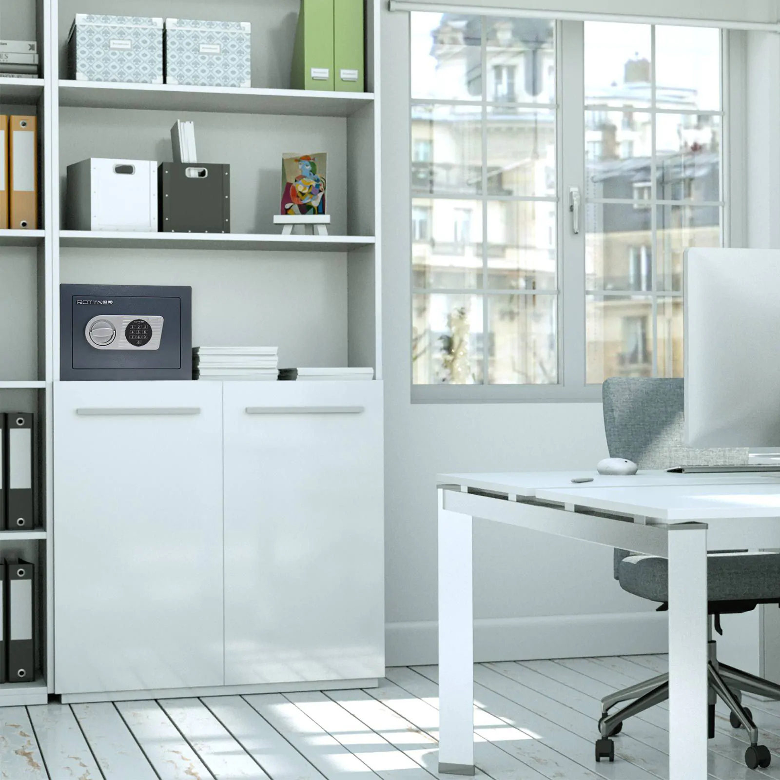 Coffre-Fort -10L- Serrure électronique - Classe0 -T04848 Rottner