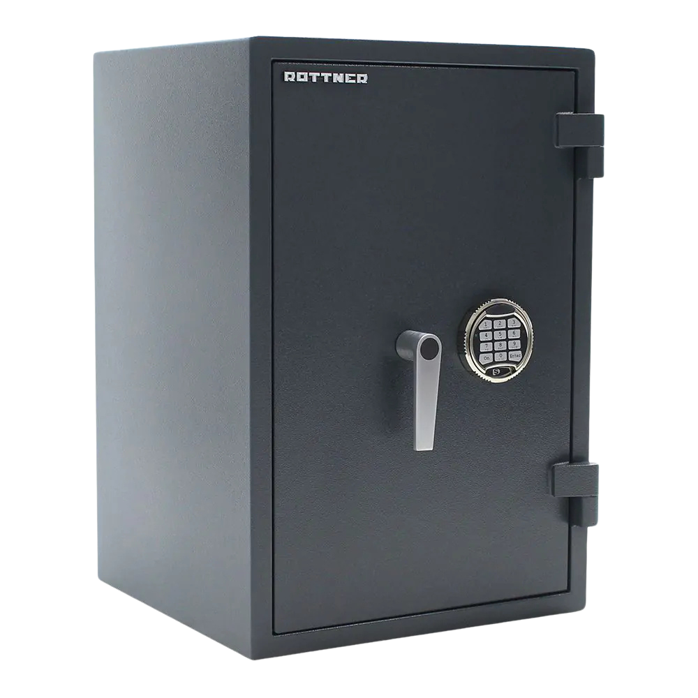 Coffre-Fort -62L- Ignifuge- Serrure électronique -Classe1-T06222 Rottner