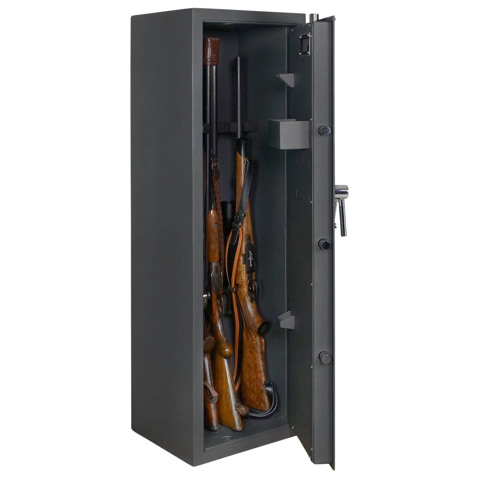 Armoire à fusils -5 armes- Serrure à clé -Classe0 -T06414 Rottner