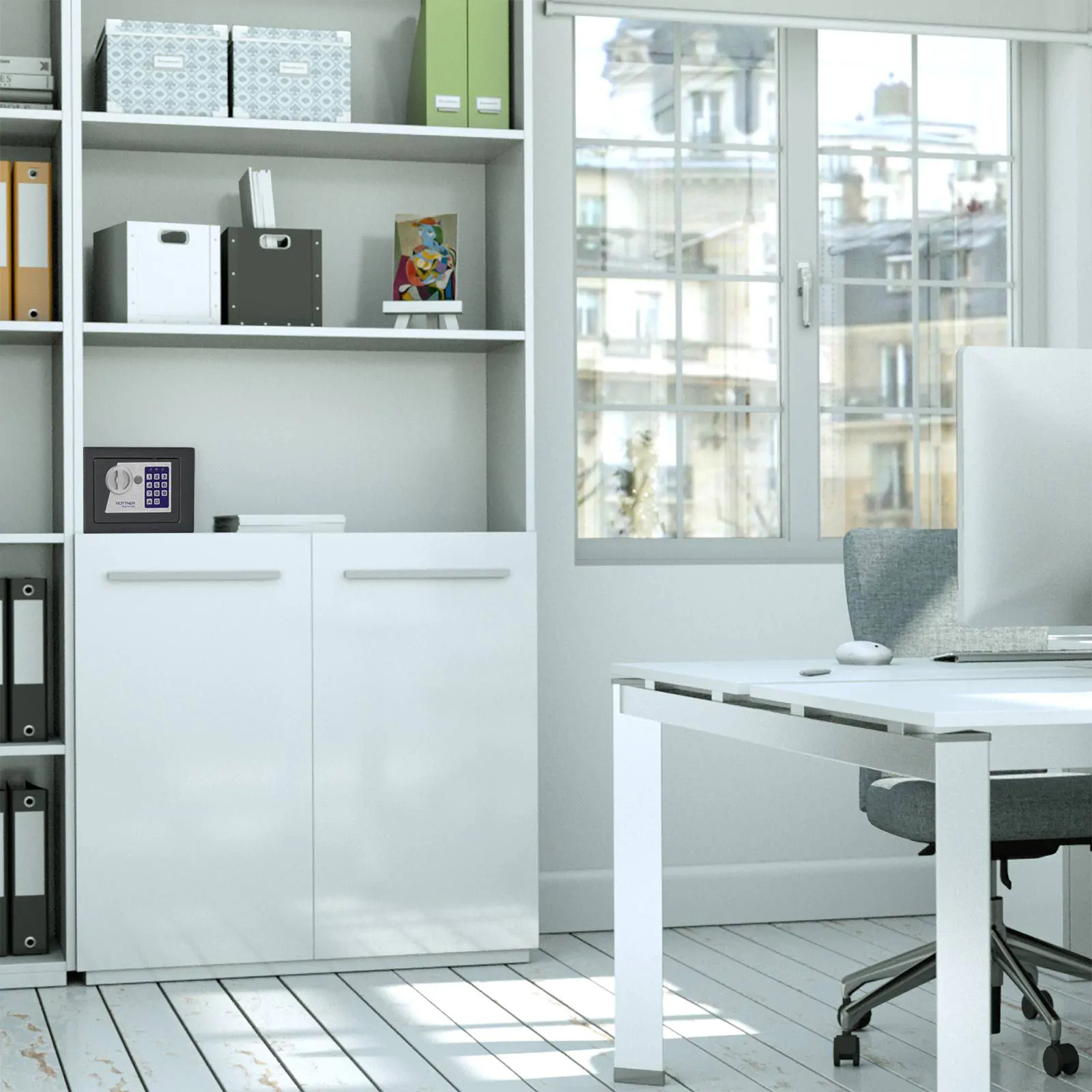 Coffre-Fort -6L- Serrure électronique -T06445 Rottner