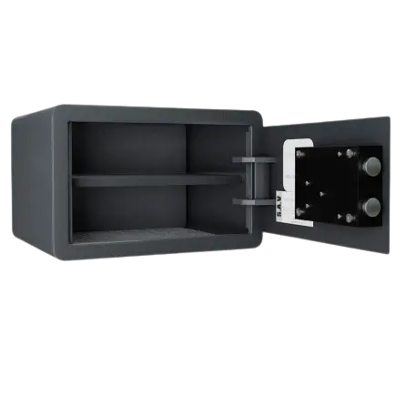 Coffre-fort -12L- Serrure à clé -HES0010N1 Hartmann