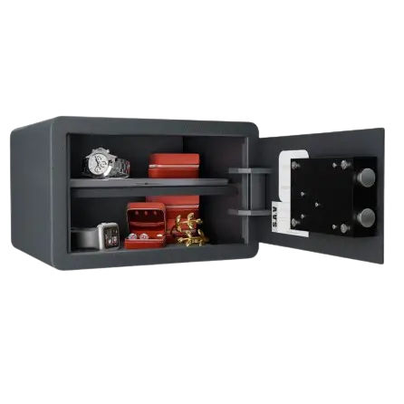 Coffre-fort -12L- Serrure à clé -HES0010N1 Hartmann