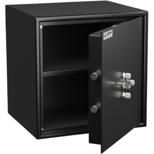 Coffre-fort -48L- Serrure à clé et combinaison -HT0050N2 Hartmann