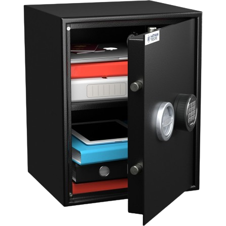 Coffre-fort -60L- Serrure électronique -ClasseS1 -HT0060N4 Hartmann
