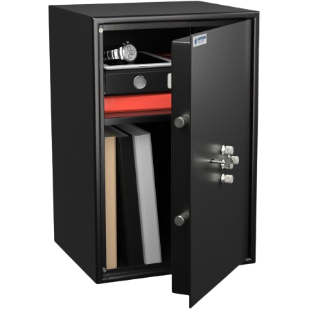 Coffre-fort -72L- Serrure à clé et combinaison -HT0070N2 Hartmann