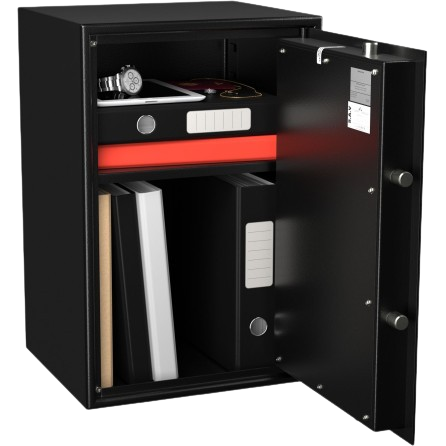 Coffre-fort -72L- Serrure électronique -ClasseS1 -HT0070N4 Hartmann