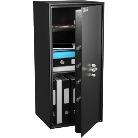 Coffre-fort -135L- Serrure à clé et combinaison -HT0135N2 Hartmann