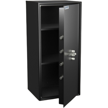 Coffre-fort -135L- Serrure à clé et combinaison -HT0135N2 Hartmann