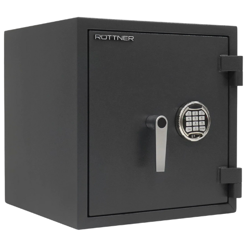 Coffre-Fort -42L- Ignifuge- Serrure électronique -Classe1-T06388 Rottner