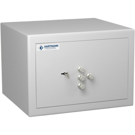 Coffre-fort -18L- Anti feu- Serrure à clé avec combinaison -MB0030G2 Hartmann