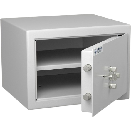 Coffre-fort -18L- Anti feu- Serrure à clé avec combinaison -MB0030G2 Hartmann
