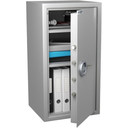 Coffre-fort -76L- Anti feu- Serrure à clé -ClasseS2 -MB0080G1/S2 Hartmann