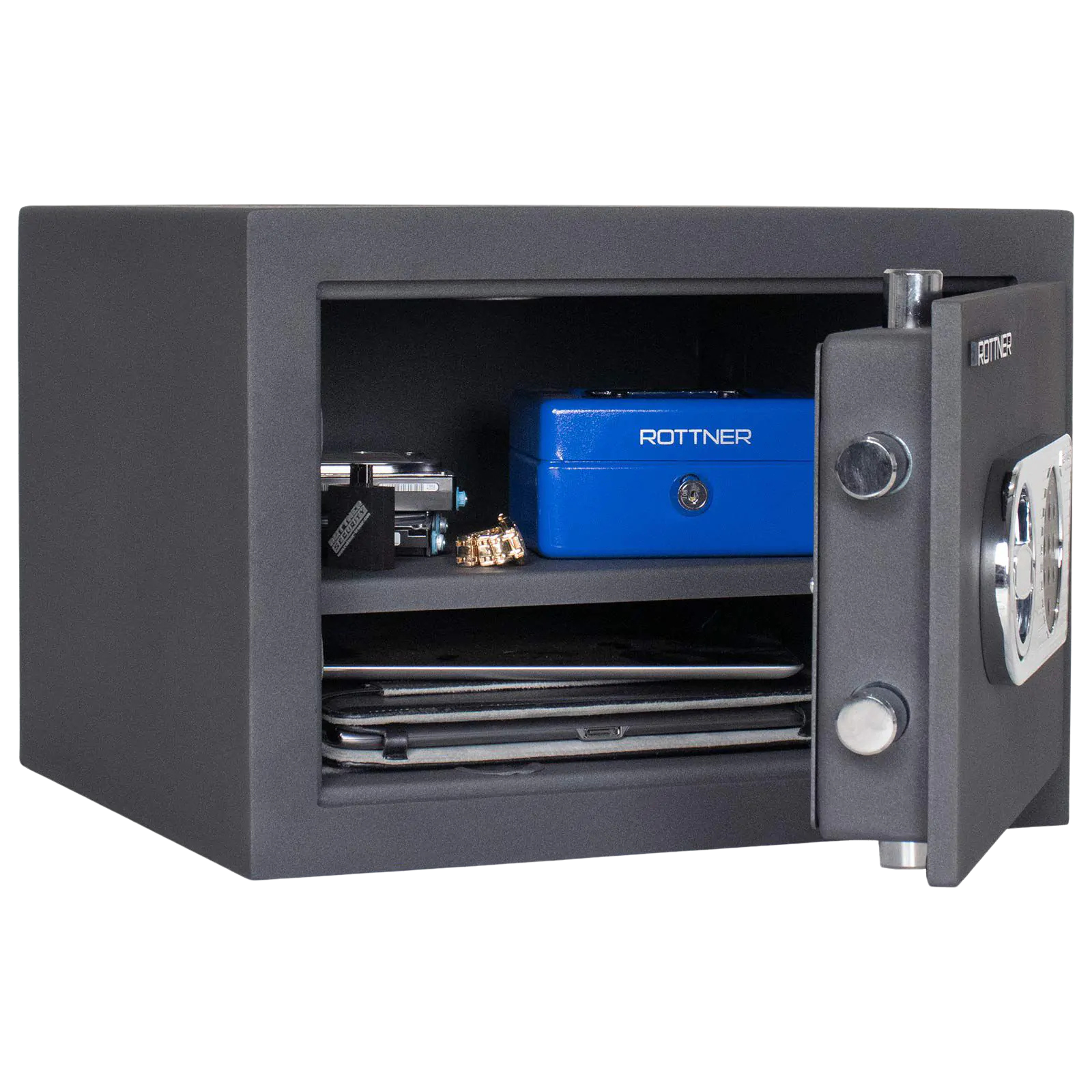 Coffre-Fort -21L- Serrure électronique -Classe1 -T04677 Rottner