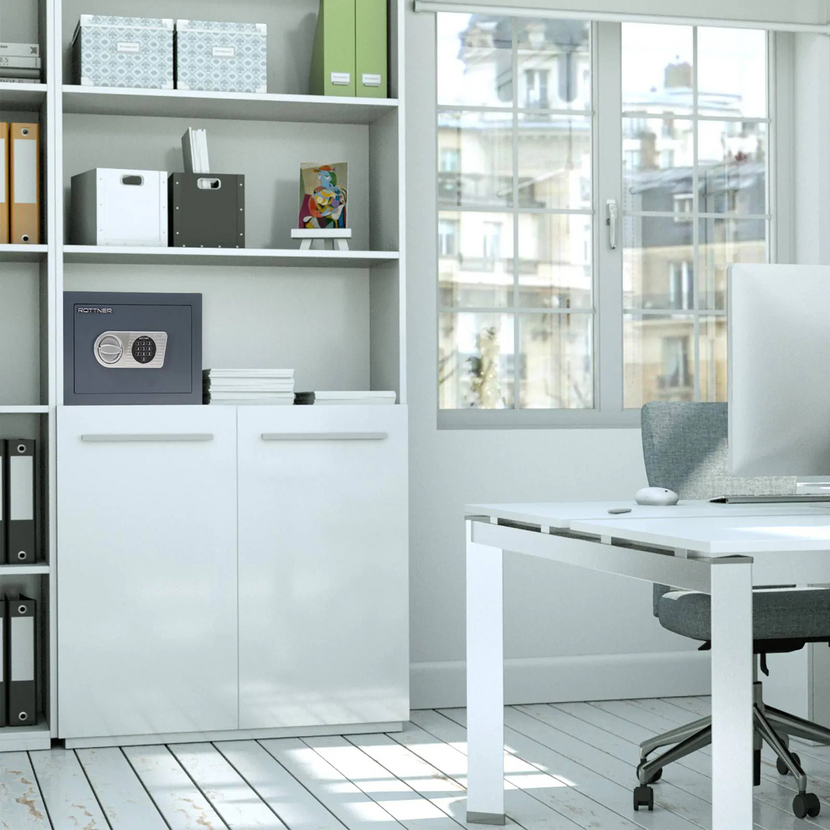 Coffre-Fort -22L-Serrure électronique -Classe0 -T04850 Rottner