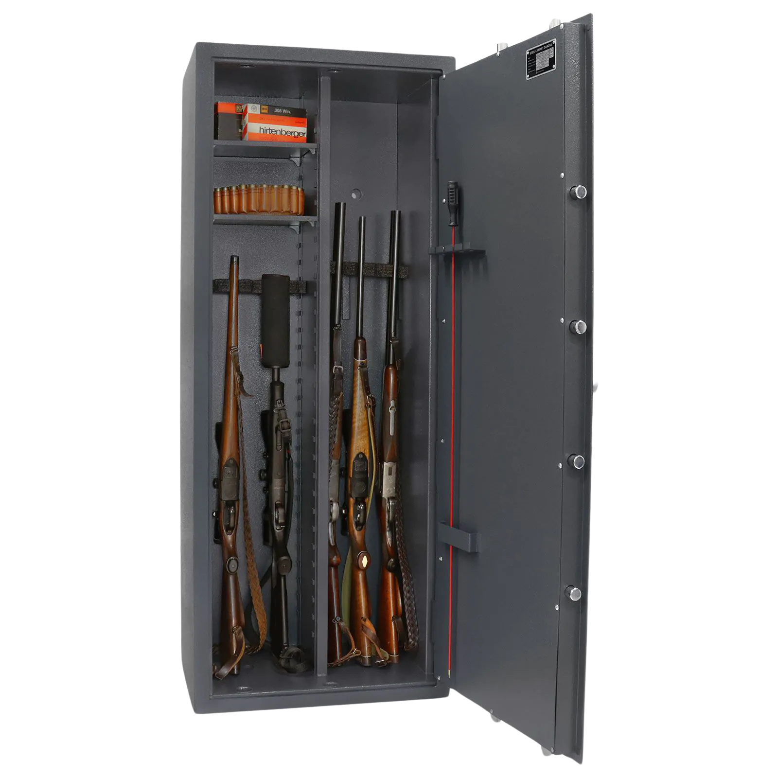 Armoire à fusils -10 armes -Serrure à clé -Classe0 -T06385 Rottner