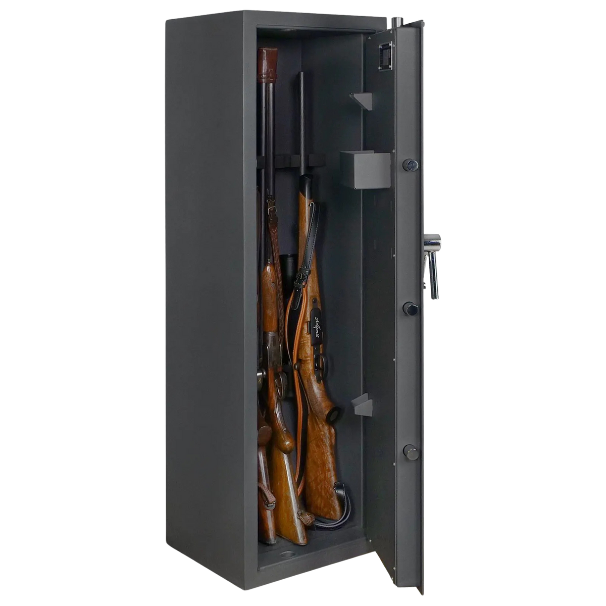 Armoire à fusils -5 armes- Serrure à clé -Classe0 -T06414 Rottner