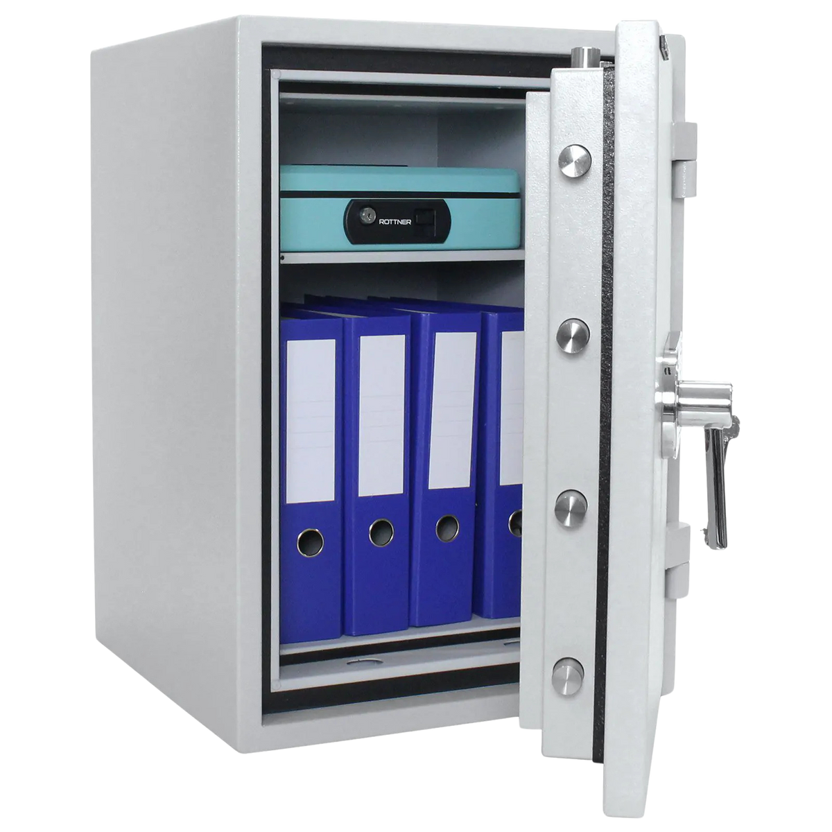 Coffre-fort -49L- Ignifuge- Serrure à clé -Classe2-T06431 Rottner