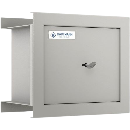 Coffre-Fort -6L- Serrure à Clé A2P -Encastrable –Classe S2 -WB0002G1 Hartmann