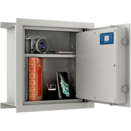 Coffre-Fort -16L- Serrure à Clé A2P -Encastrable –ClasseS2 -WB0003G1 Hartmann